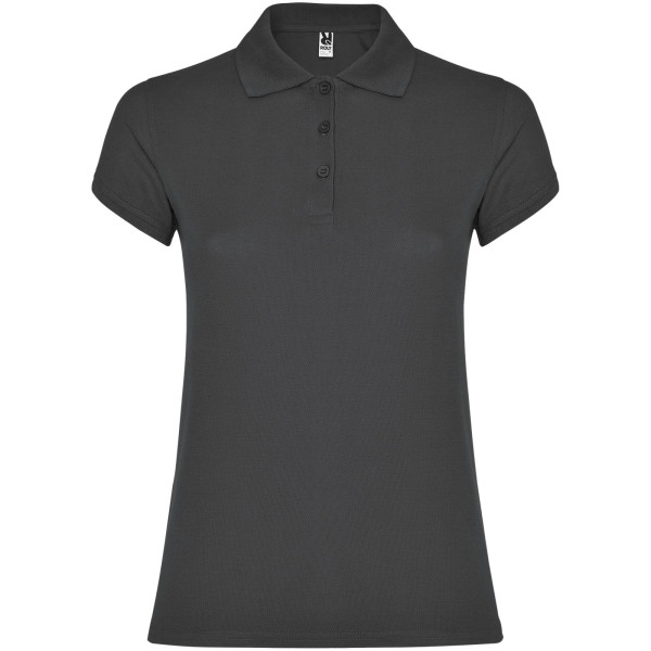Star Kurzarm-Poloshirt für Damen