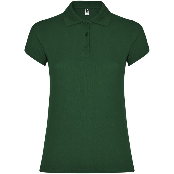 Star Kurzarm-Poloshirt für Damen