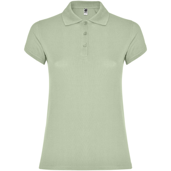 Star Kurzarm-Poloshirt für Damen