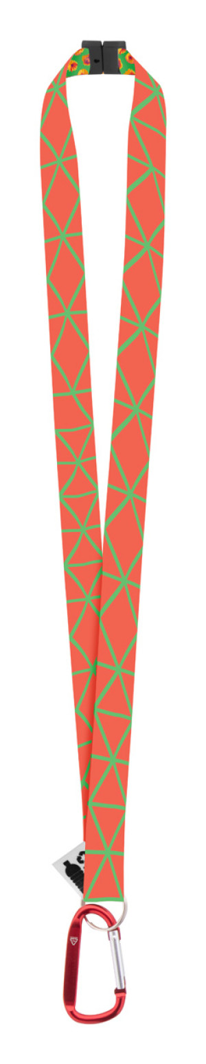 Subyard XL Safe RPET Schlüsselband mit Sublimationsdruck auf Bestellung - Reklamnepredmety