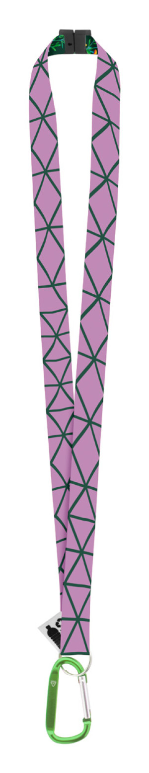 Subyard XL Safe RPET Schlüsselband mit Sublimationsdruck auf Bestellung - Reklamnepredmety