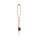 SET Lanyard TUBE Long (Ø 7 mm) mit D-förmigem Karabiner 55 mm und Sicherheitsclip Ø 7 mm - 75124_360 - variant St 75124-360