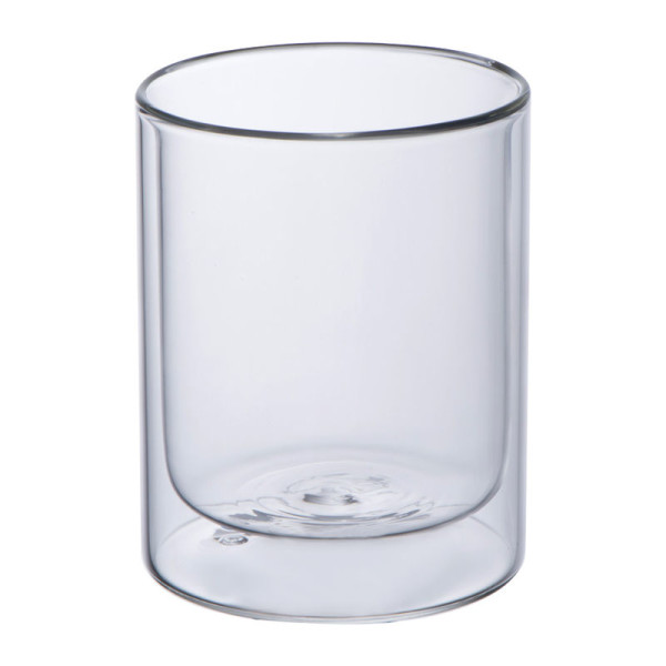 Doppelwandiger Glasbecher 330 ml