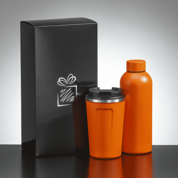 500-ml-Thermoskanne und 350-ml-Thermosgetränkeset