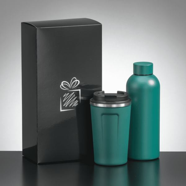 500-ml-Thermoskanne und 350-ml-Thermosgetränkeset