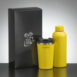 500-ml-Thermoskanne und 350-ml-Thermosgetränkeset - Reklamnepredmety