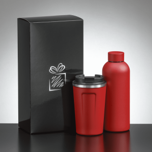 500-ml-Thermoskanne und 350-ml-Thermosgetränkeset - Reklamnepredmety