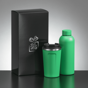 500-ml-Thermoskanne und 350-ml-Thermosgetränkeset - Reklamnepredmety