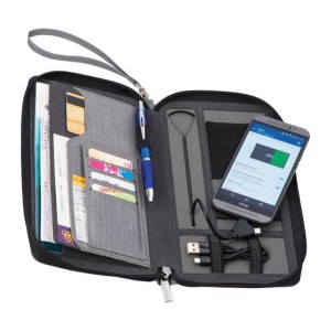 Reiseset mit Power Bank Almeria - Reklamnepredmety