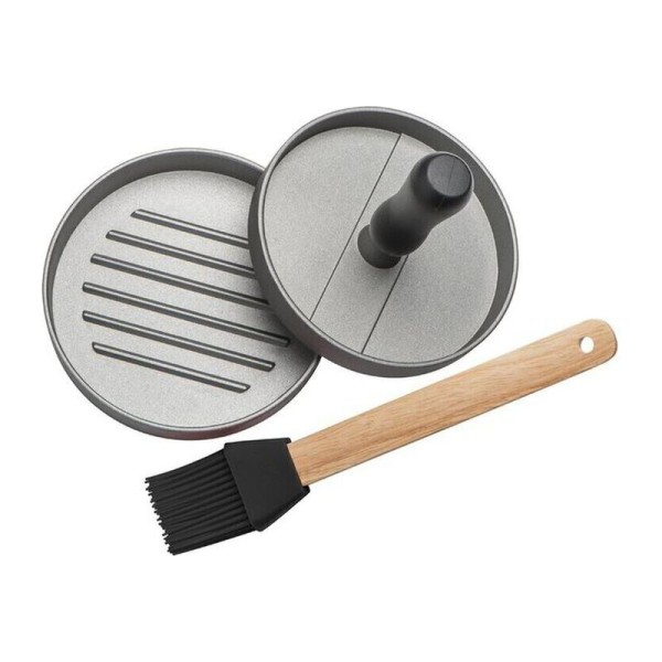 Burgerpresse mit Texas-Silikon-Schneebesen