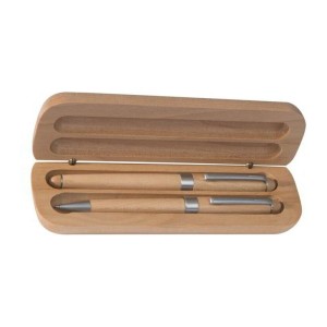 Holzschreibset Indianapolis - Reklamnepredmety