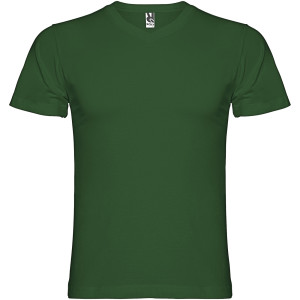 Samoyedo Herren-T-Shirt mit V-Ausschnitt und kurzen Ärmeln - Reklamnepredmety