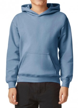 Softstyle Midweight Fleece-Kapuzenpullover für Kinder - Reklamnepredmety