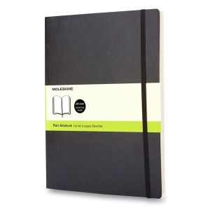 Moleskine-Notizbuch – weiche XL-Tafeln, sauber - Reklamnepredmety