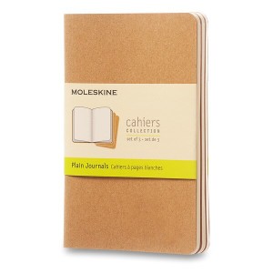 Notizbücher Moleskine Cahier S, sauber, 3 Stk - Reklamnepredmety