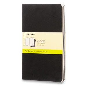 Notizbücher Moleskine Cahier L, sauber, 3 Stk - Reklamnepredmety