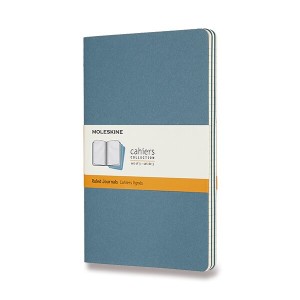 Notizbücher Moleskine Cahier L, liniert, 3 Stk - Reklamnepredmety