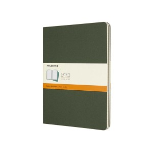 Notizbücher Moleskine Cahier XL, liniert, 3 Stk - Reklamnepredmety