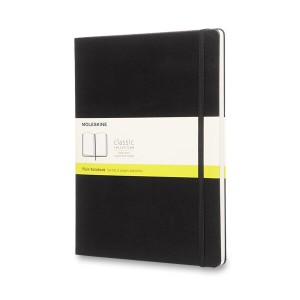 Moleskine-Notizbuch – XL-Hartplatten, sauber - Reklamnepredmety