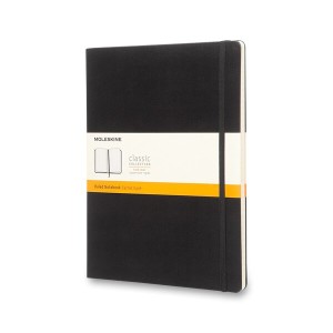 Moleskine-Notizbuch – XL-Hartbretter, liniert - Reklamnepredmety