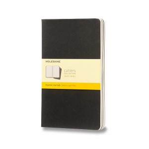 Notizbücher Moleskine Cahier - Hartplatten L, quadratisch, 3 Stk - Reklamnepredmety