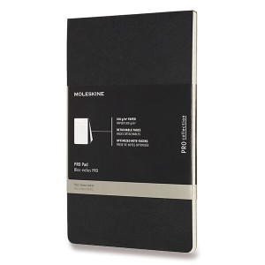 Notizbuch Moleskine Professional L, liniert - Reklamnepredmety