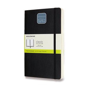 Moleskine Expanded Notizbuch – weicher Einband, L, sauber - Reklamnepredmety
