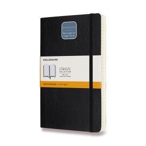 Moleskine Notizbuch (erweitert) – Softcover, Größe L, liniert - Reklamnepredmety