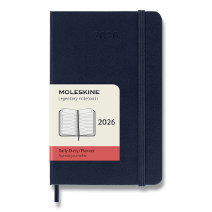 Moleskine-Tagebuch 2024 – Hardcover, Größe S, täglich, verschiedene Farben - Reklamnepredmety