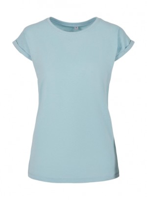 Damen-T-Shirt mit verlängerten Schultern - Reklamnepredmety