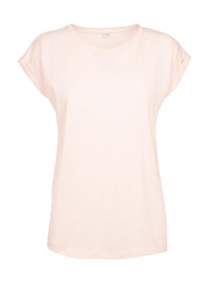 Damen-T-Shirt mit verlängerten Schultern - Reklamnepredmety