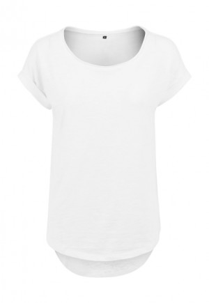 Langes Damen-T-Shirt Slub Tee - Reklamnepredmety