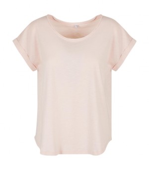 Langes Damen-T-Shirt Slub Tee - Reklamnepredmety