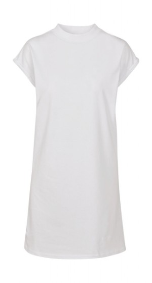 Ausgestelltes Damenkleid mit Rollkragen - Reklamnepredmety