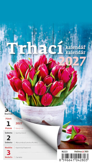 Wochen-Abreißkalender A6 - Reklamnepredmety