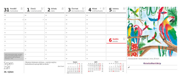 Tischkalender Städte Europas
