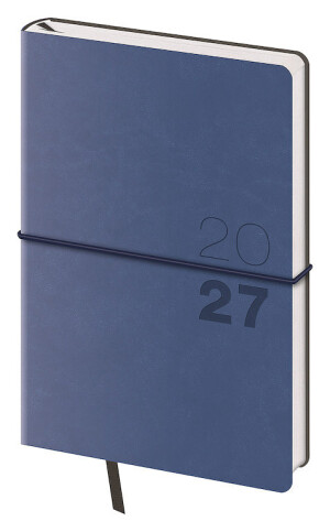 Flexio pocket diary with elastic band - Reklamnepredmety
