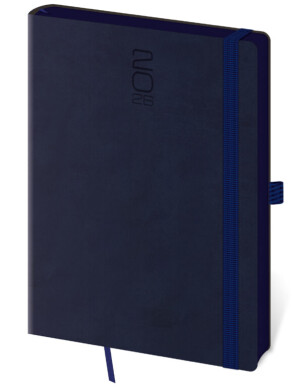 Wochenkalender A5 Memory mit Gummiband - Reklamnepredmety