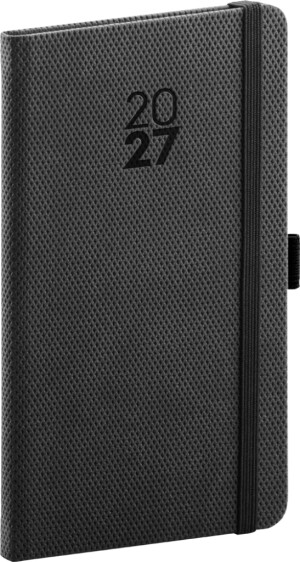 Taschenkalender Diamante 2027, 9 x 15,5 cm - Reklamnepredmety