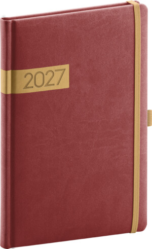 Wochenkalender Twill 2027, 15 x 21 cm - Reklamnepredmety