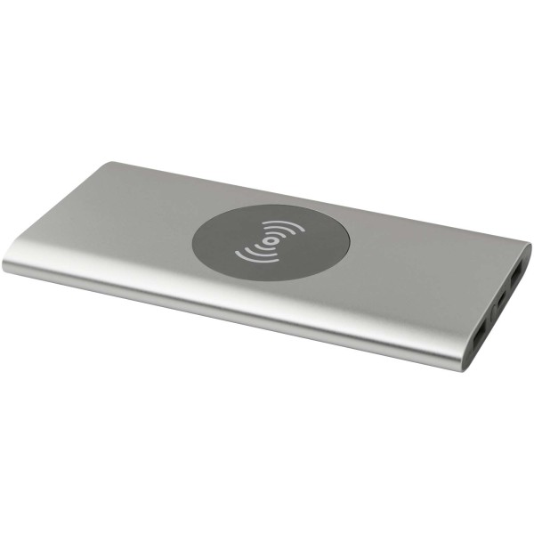 Juice 8000 mAh kabellose Powerbank Typ C aus recyceltem Aluminium