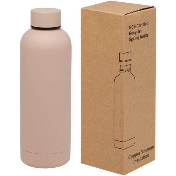Spring 500 ml RCS-zertifizierte vakuumisolierte Kupferflasche