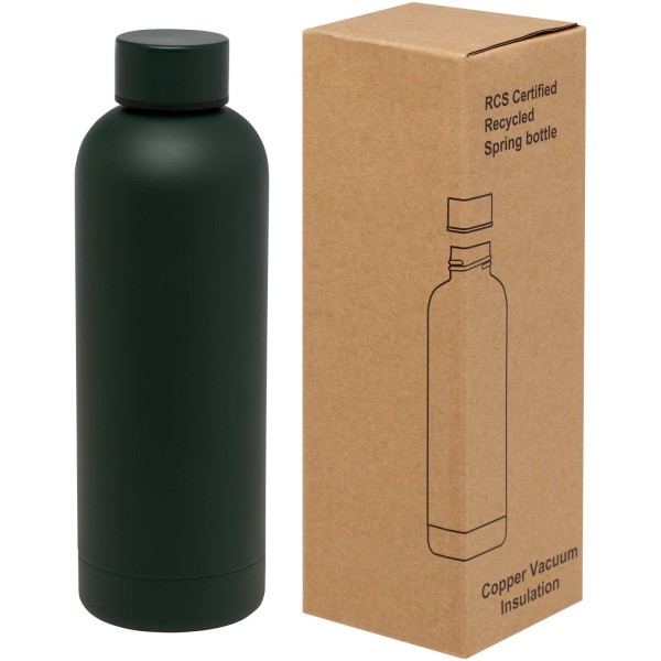 Spring 500 ml RCS-zertifizierte vakuumisolierte Kupferflasche