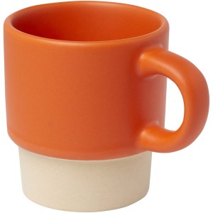 Olympia 130 ml stapelbare Espressotasse mit Keramikboden - Reklamnepredmety