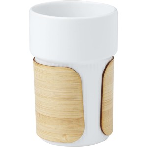 Tasse mit Fika-Bambusdeckel - Reklamnepredmety