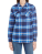 BU5210 Women`s Woven Plaid Flannel Shirt - BU5210_Blue---White-(Checked) - variant Ls 1000035094