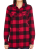 BU5210 Women`s Woven Plaid Flannel Shirt - BU5210_Red---Black-(Checked) - variant Ls 1000035112