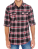 BU8210 Woven Plaid Flannel Shirt - BU8210_Red-Check - variant Ls 1000035172