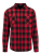 BY031 Checked Flannel Shirt - BY031_Black_Red - variant Ls 1000035988