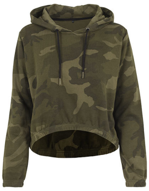 Damen Camouflage Kapuzenpullover BY065 - Reklamnepredmety